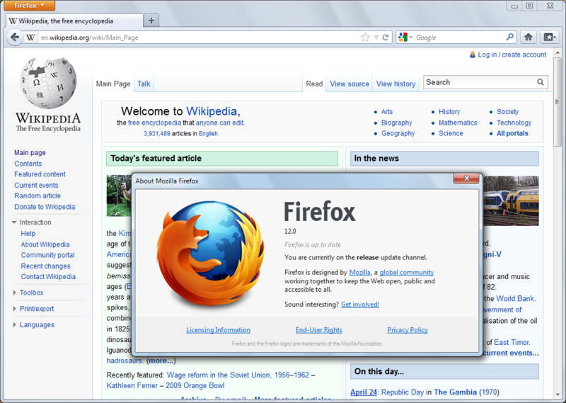 find older versions of firefox