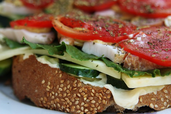 Simple food: sandwich