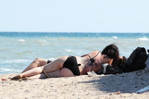 love on the beach
