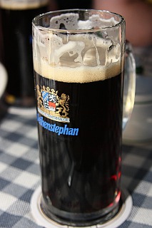 Dark german beer