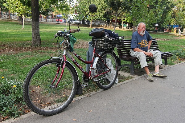 the old man and his bike