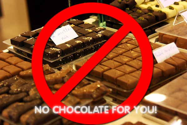 no chocolate
